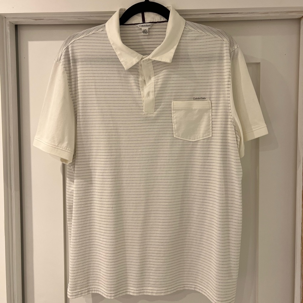 Calvin Klein Mens Polo Large